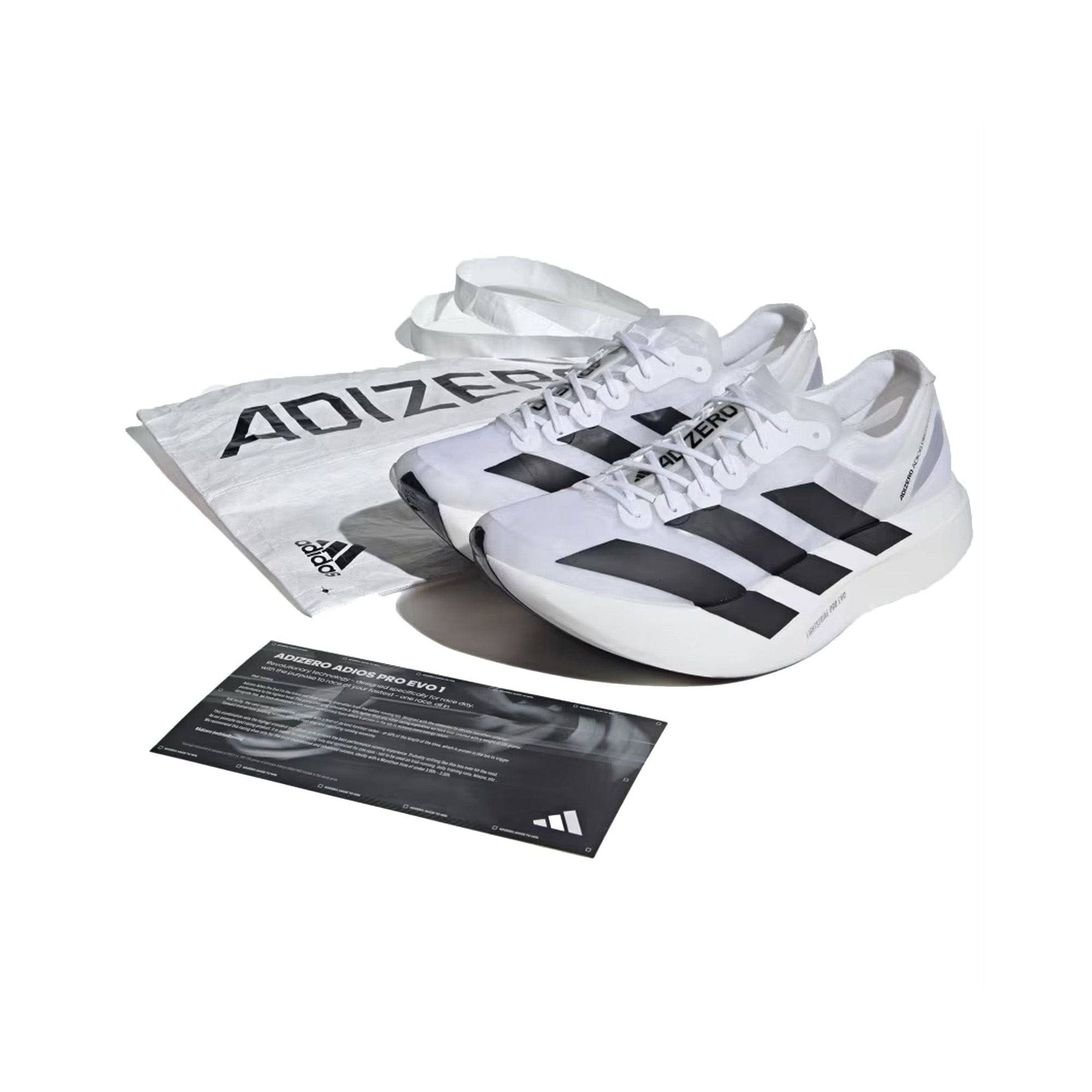 adidas Adizero Adios Pro Evo 1 White Black (2023)