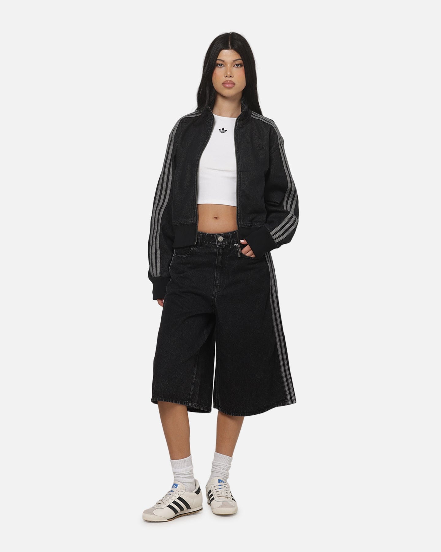 adidas Women's Firebird Jorts True Black