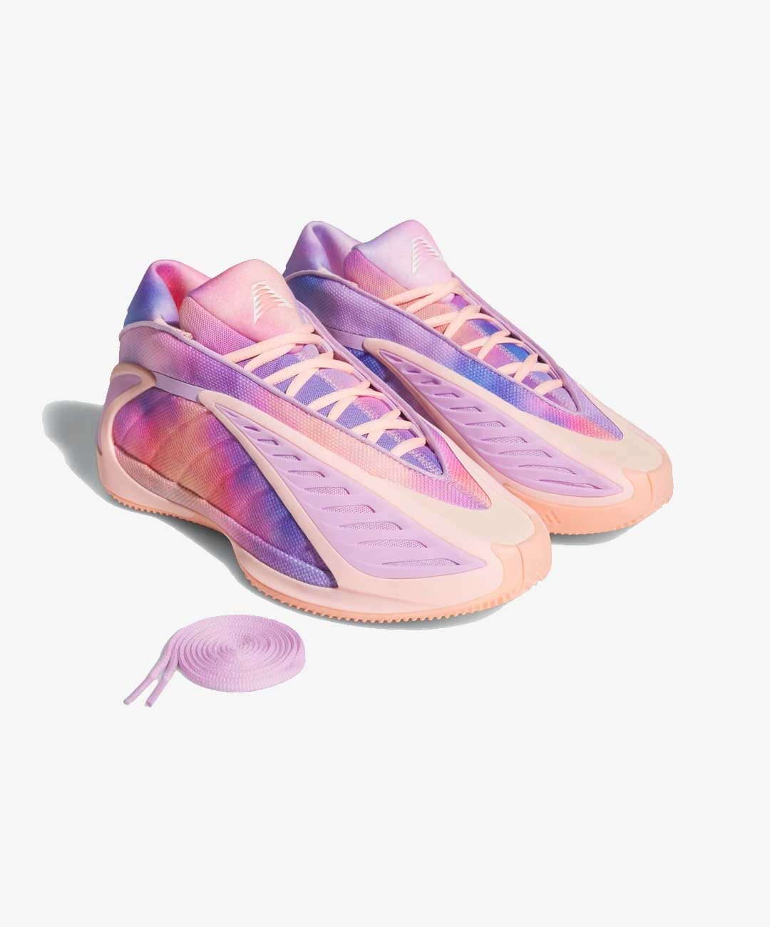ADIDAS | ANTHONY EDWARDS 2 { HAZE CORAL / BLISS LILAC / ZERO METALIC