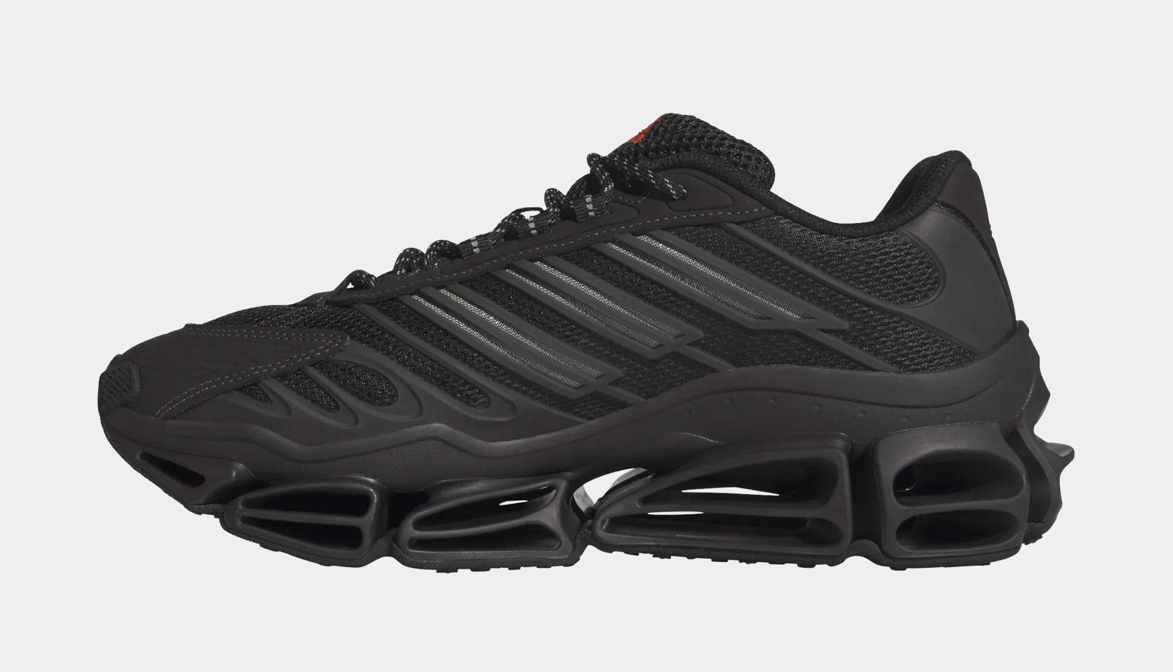 adidas Megaride AG Mens Running Shoes (Core Black/Night Grey/Core Black)