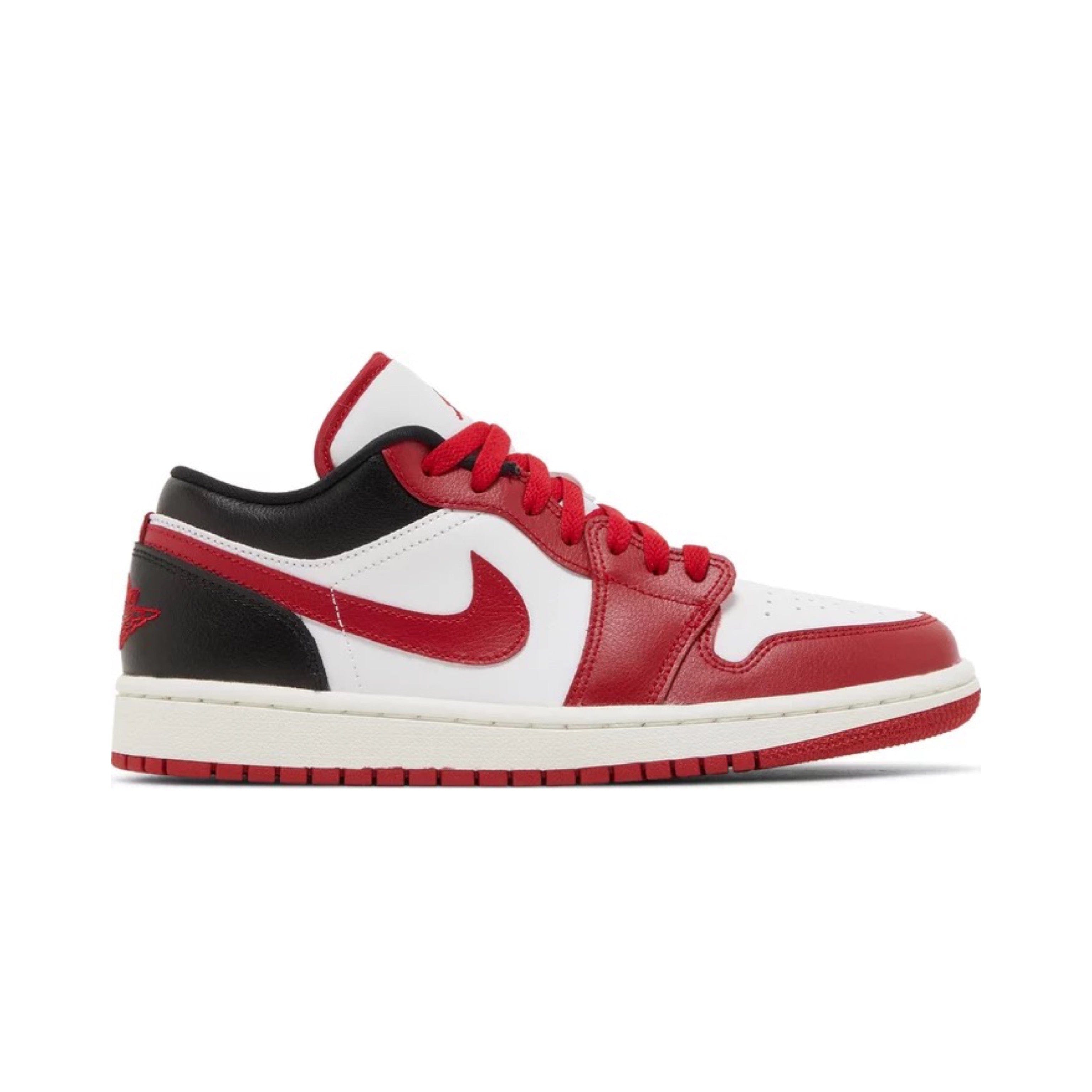 Nike JORDAN 1 LOW Reverse Black Toe WMNS