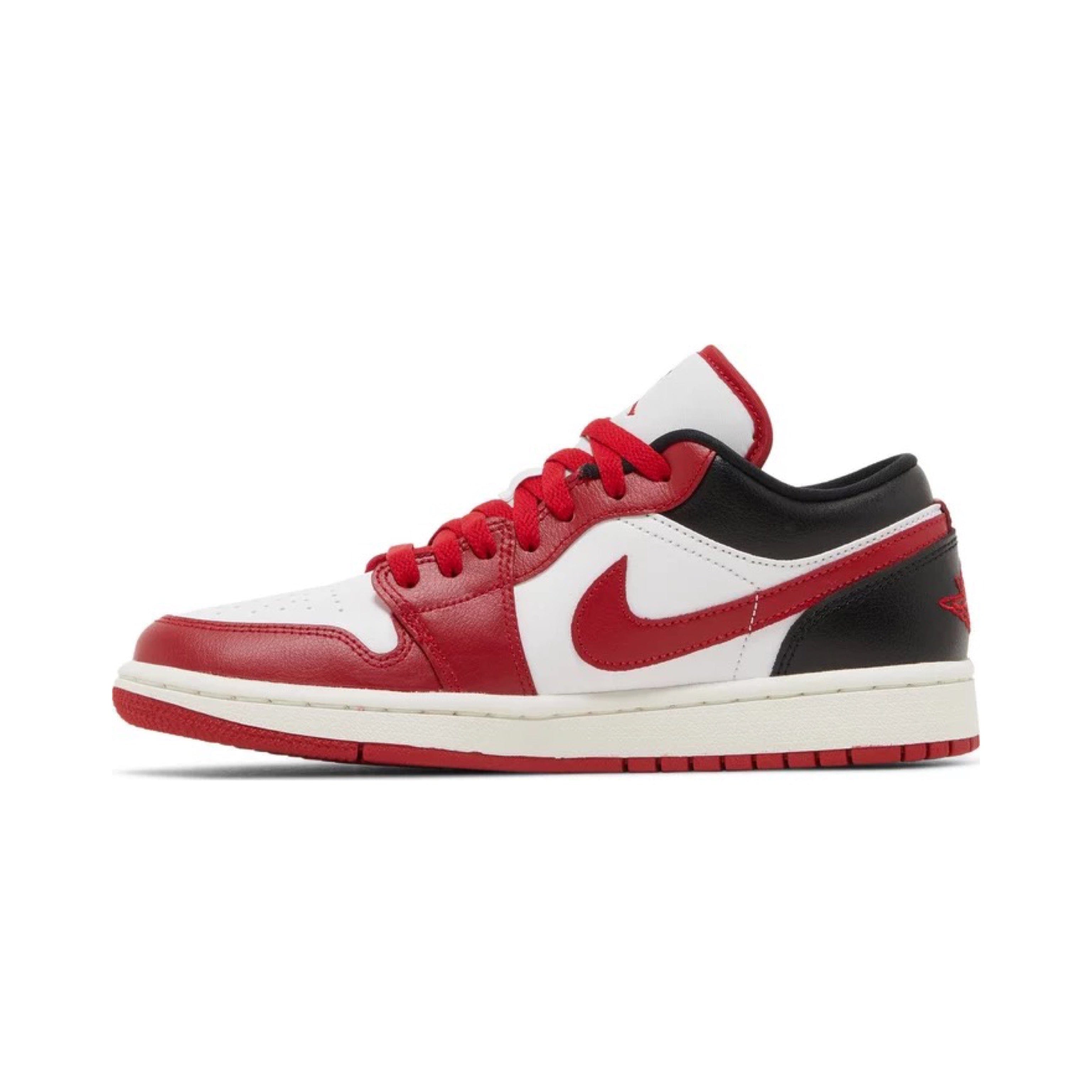 Nike JORDAN 1 LOW Reverse Black Toe WMNS