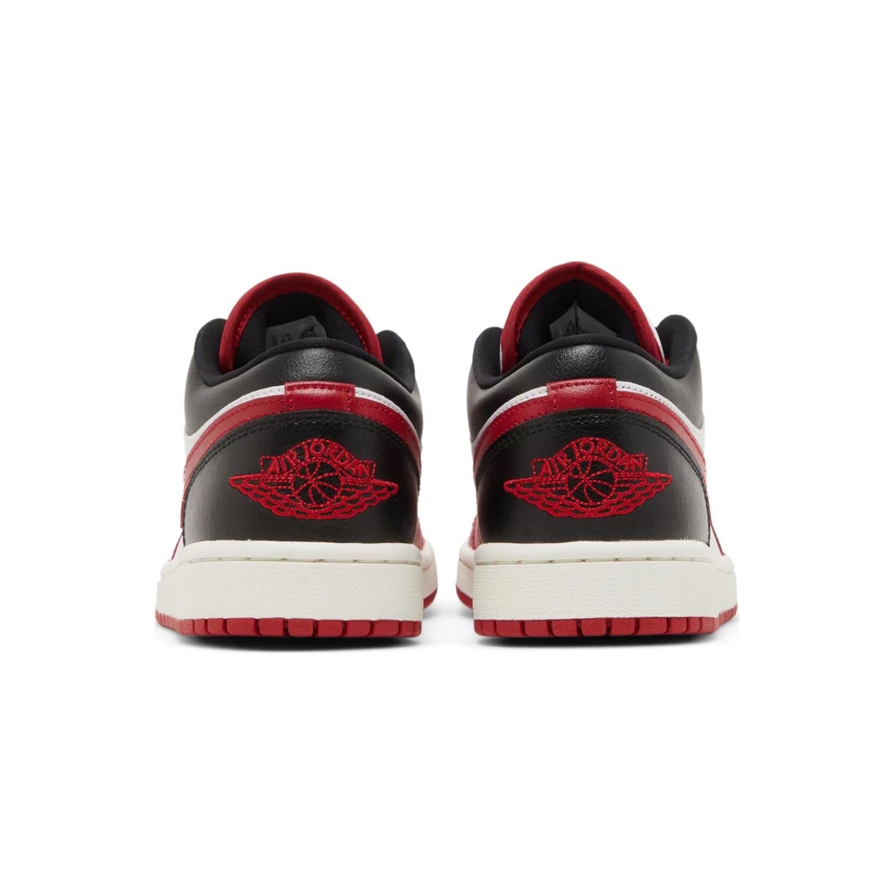 Nike JORDAN 1 LOW Reverse Black Toe WMNS