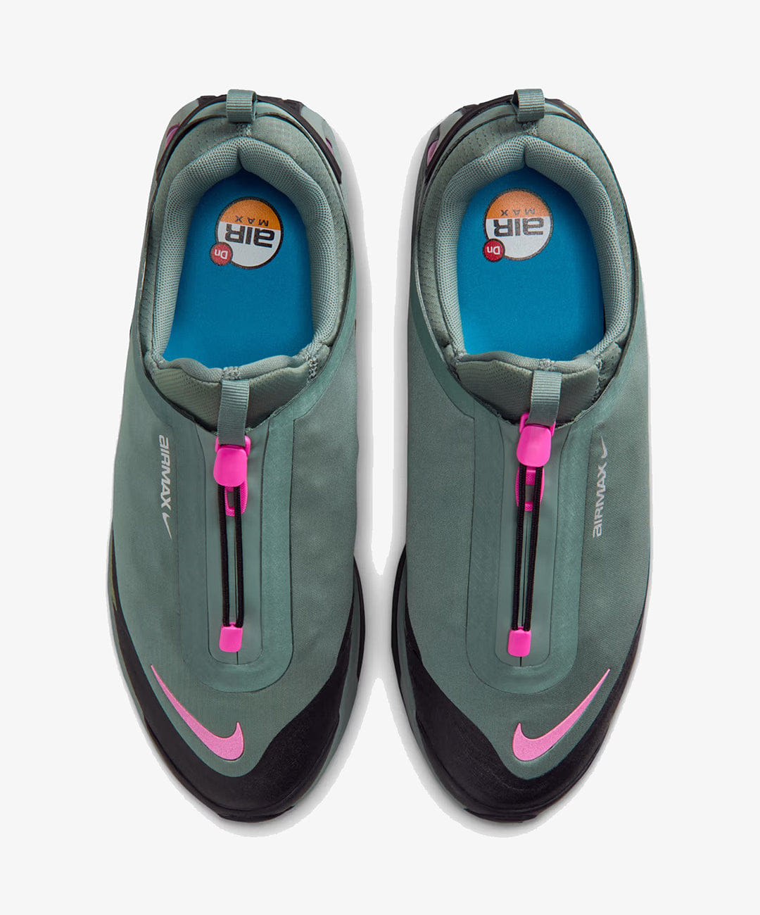 NIKE | AIR MAX DN ROAM { CLAY GREEN/SKY J LIGHT OLIVE/BLACK/FIRE PINK