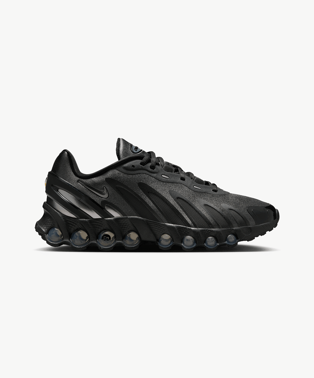 Nike | AIR MAX DN8 { BLACK/MTLC DARK GREY - IRON GREY