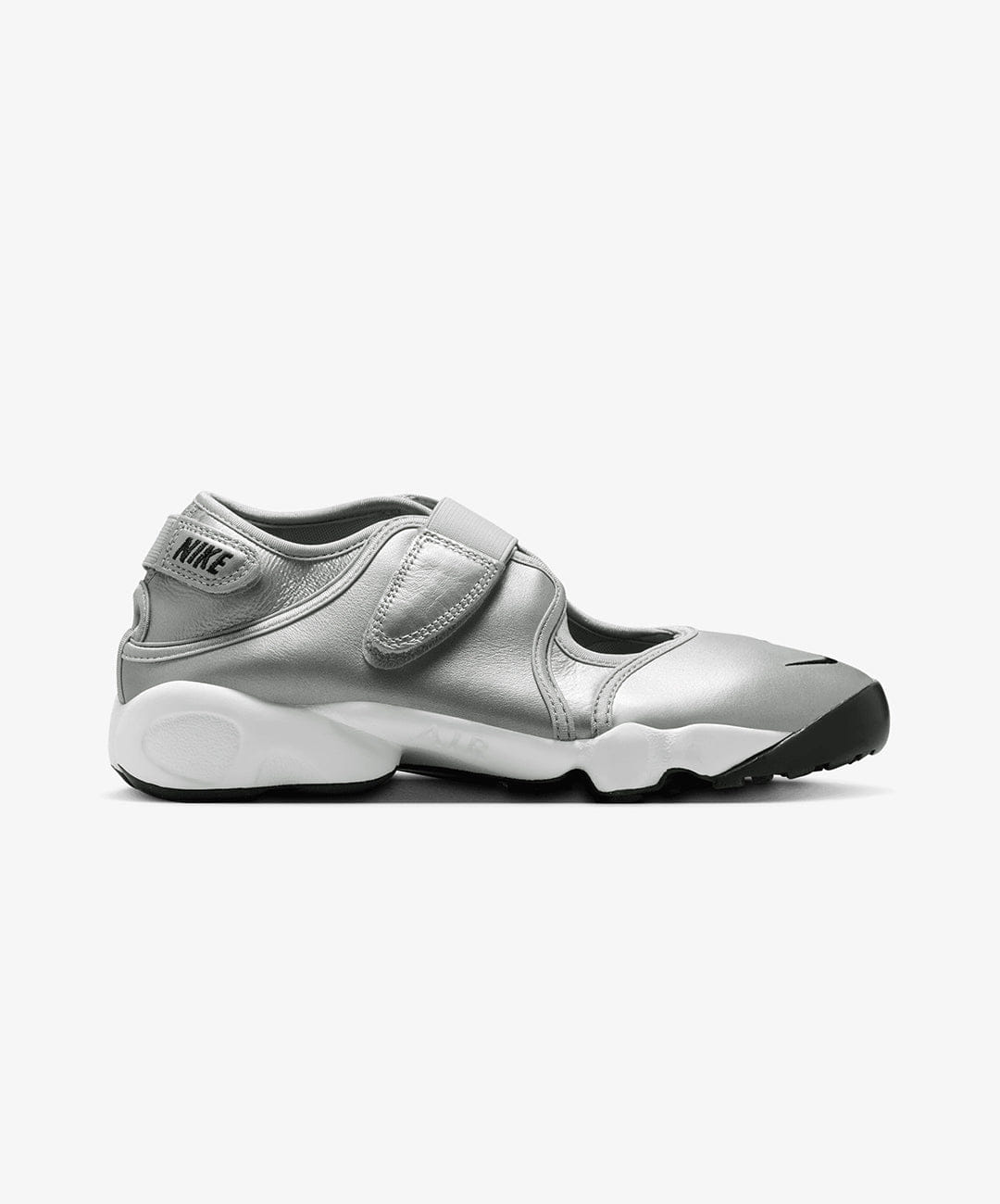 NIKE | AIR RIFT { METALLIC SILVER/SAIL - BLACK