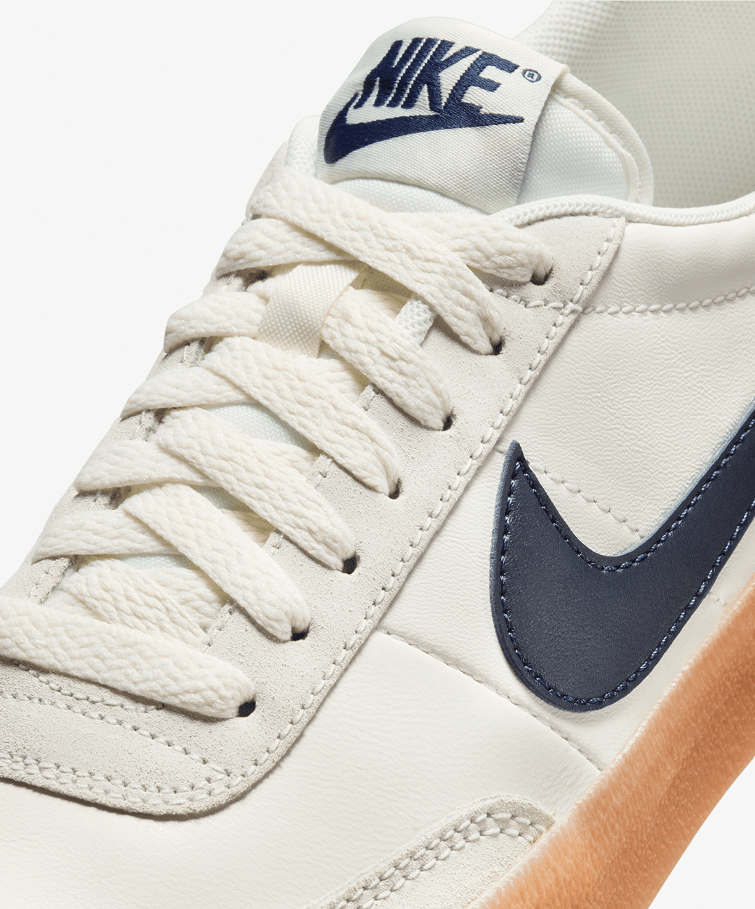NIKE | KILLSHOT 2 { SAIL/MIDNIGHT NAVY - GUM YELLOW
