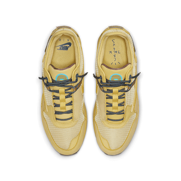 Nike AIR MAX1 TRAVIS SCOTT CACTUS JACK SATURN GOLD