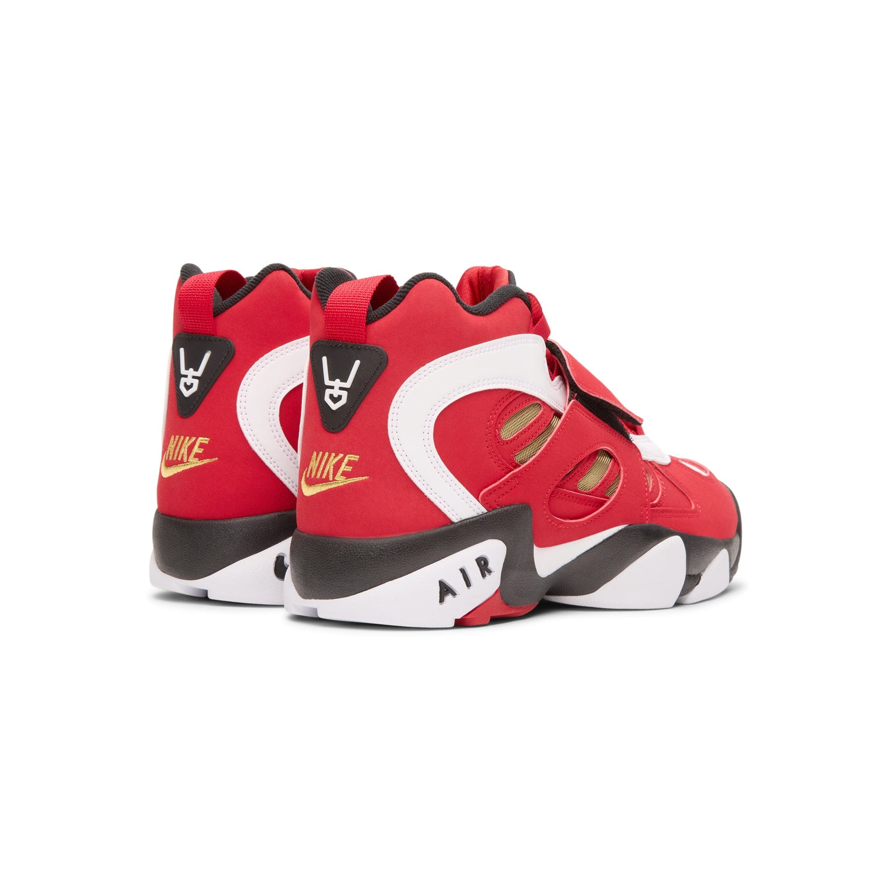 Nike Air Diamond Turf 2 (Prime Red/White - Black - Metallic Gold)