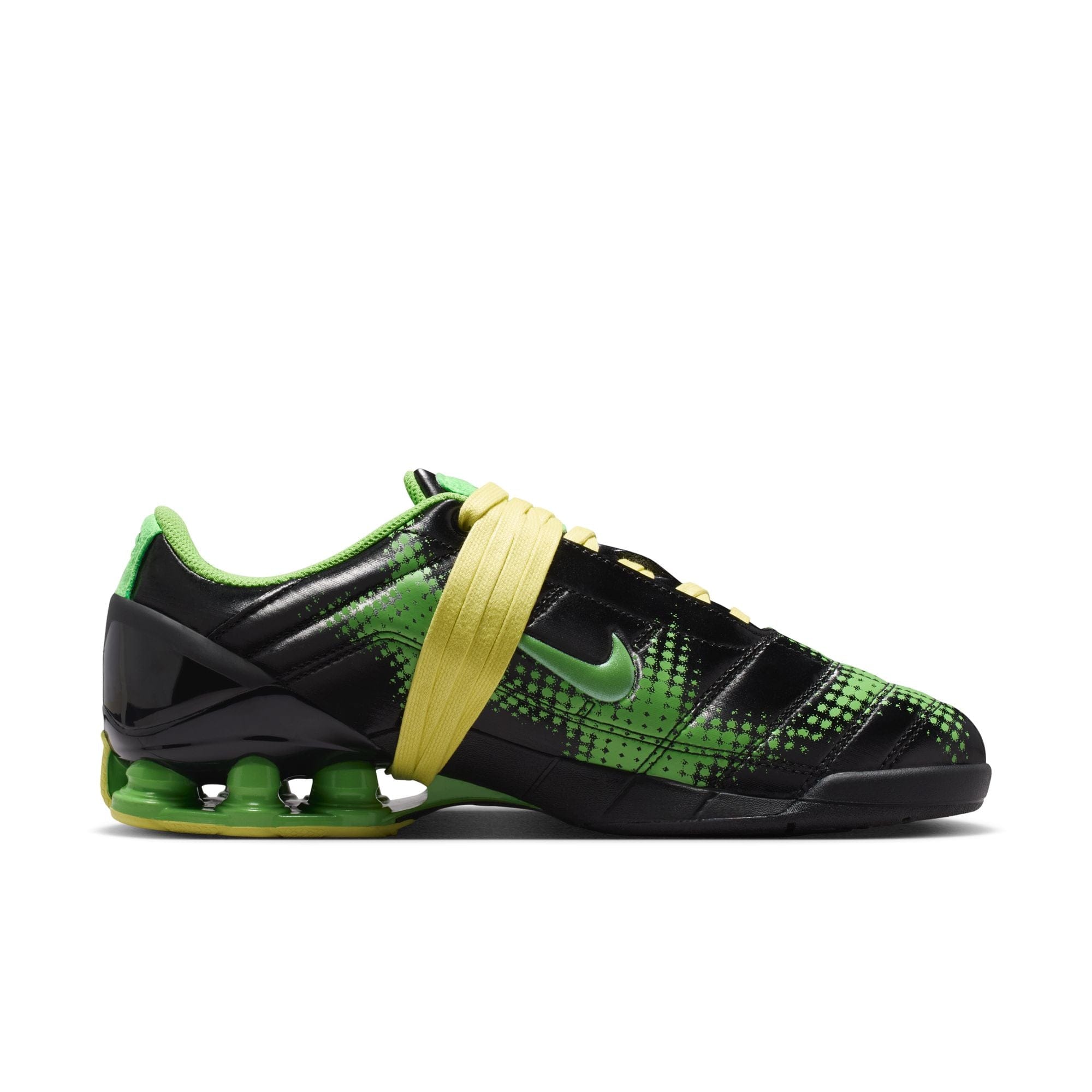Nike Total90 Shox Magia Women's Shoes Color: Black/Yellow Diamond/Black/Spinach Green Style: IR8176 - 002