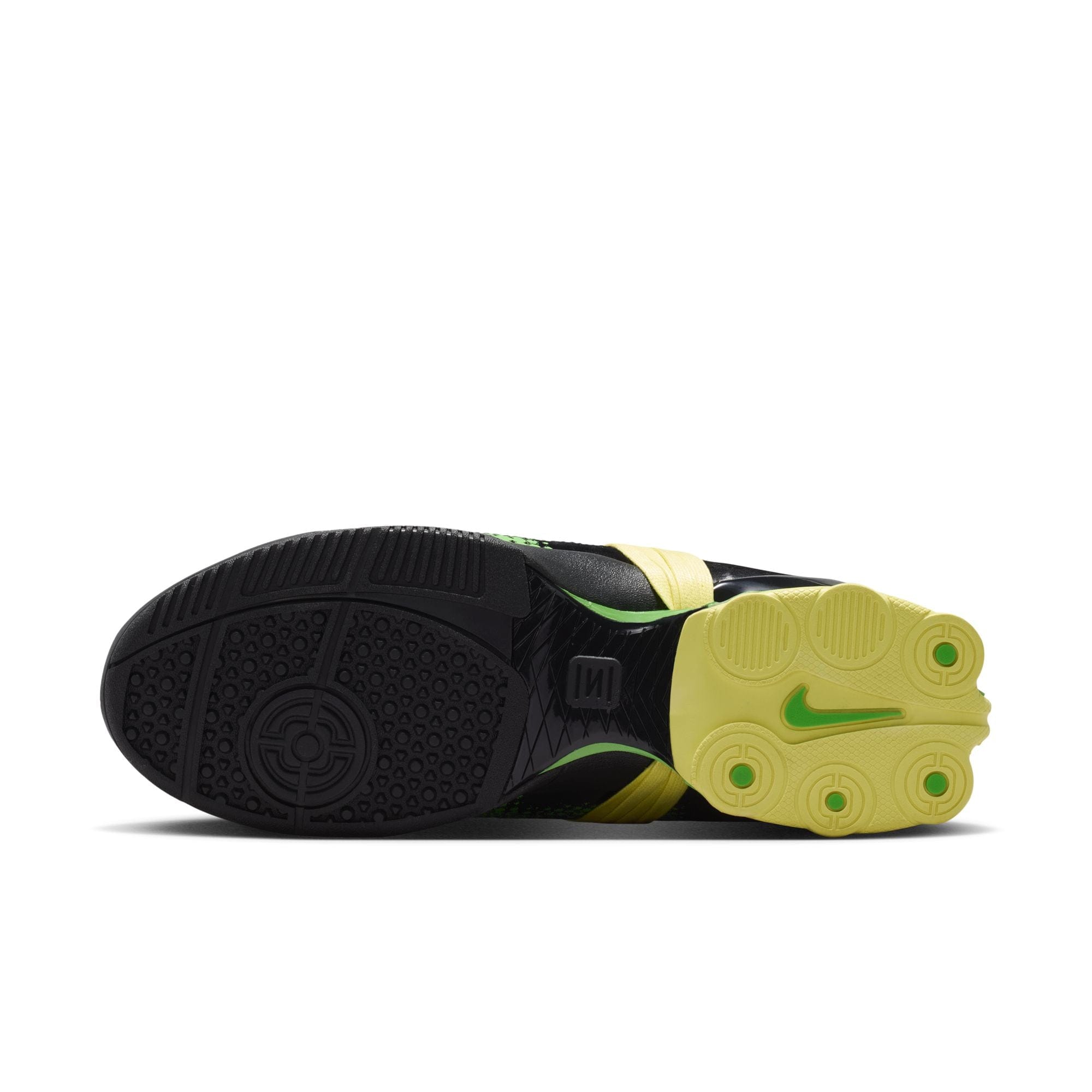 Nike Total90 Shox Magia Women's Shoes Color: Black/Yellow Diamond/Black/Spinach Green Style: IR8176 - 002