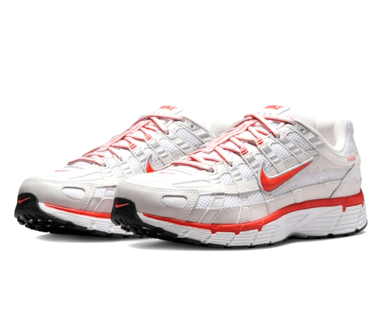 Nike Women’s Nike P - 6000 (White/Picante Red)