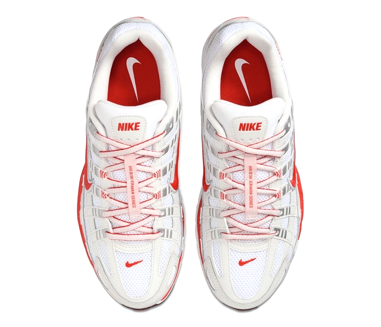 Nike Women’s Nike P - 6000 (White/Picante Red)
