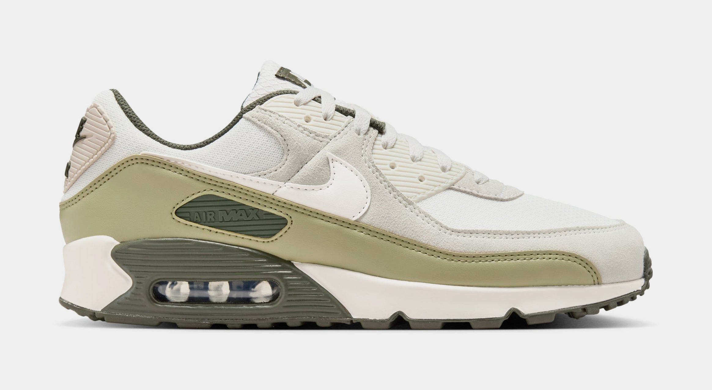 Nike Air Max 90 Mens Running Shoes (Nuetral Olive/Phantom/Light Orewood Brown)