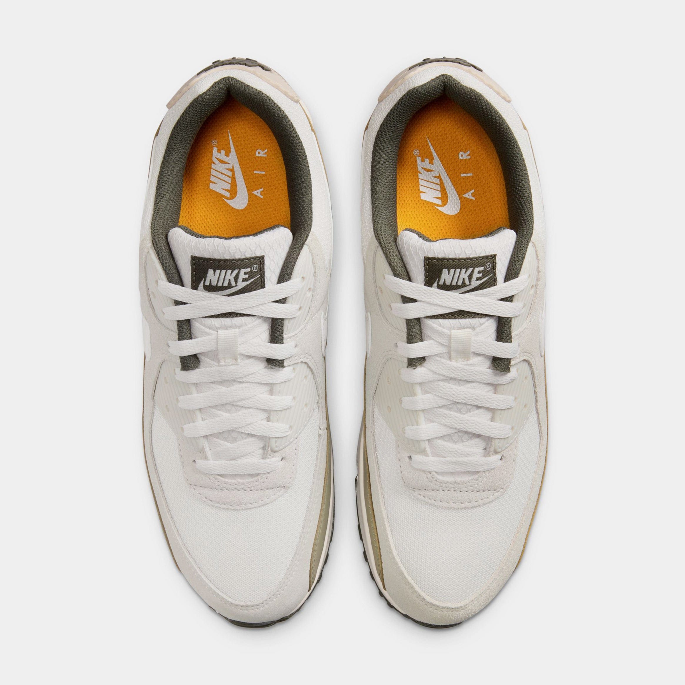 Nike Air Max 90 Mens Running Shoes (Nuetral Olive/Phantom/Light Orewood Brown)