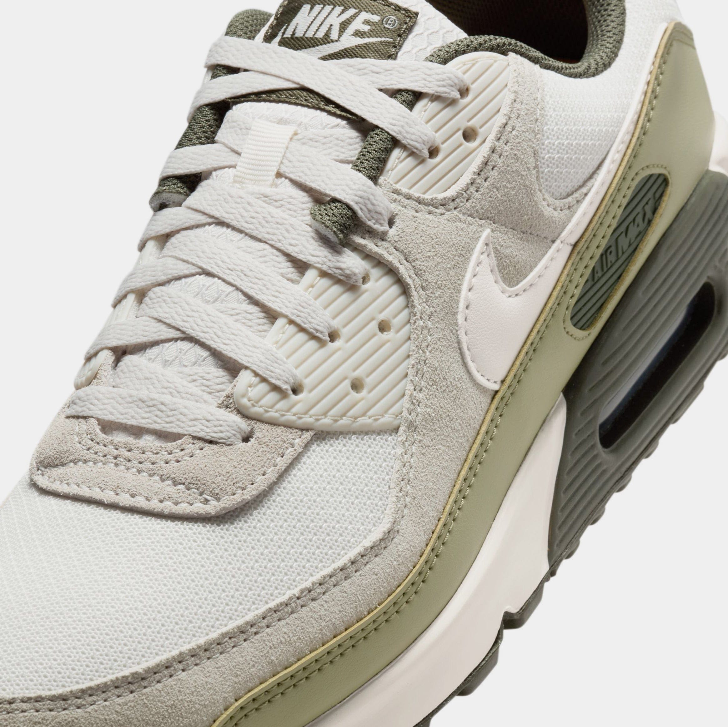 Nike Air Max 90 Mens Running Shoes (Nuetral Olive/Phantom/Light Orewood Brown)
