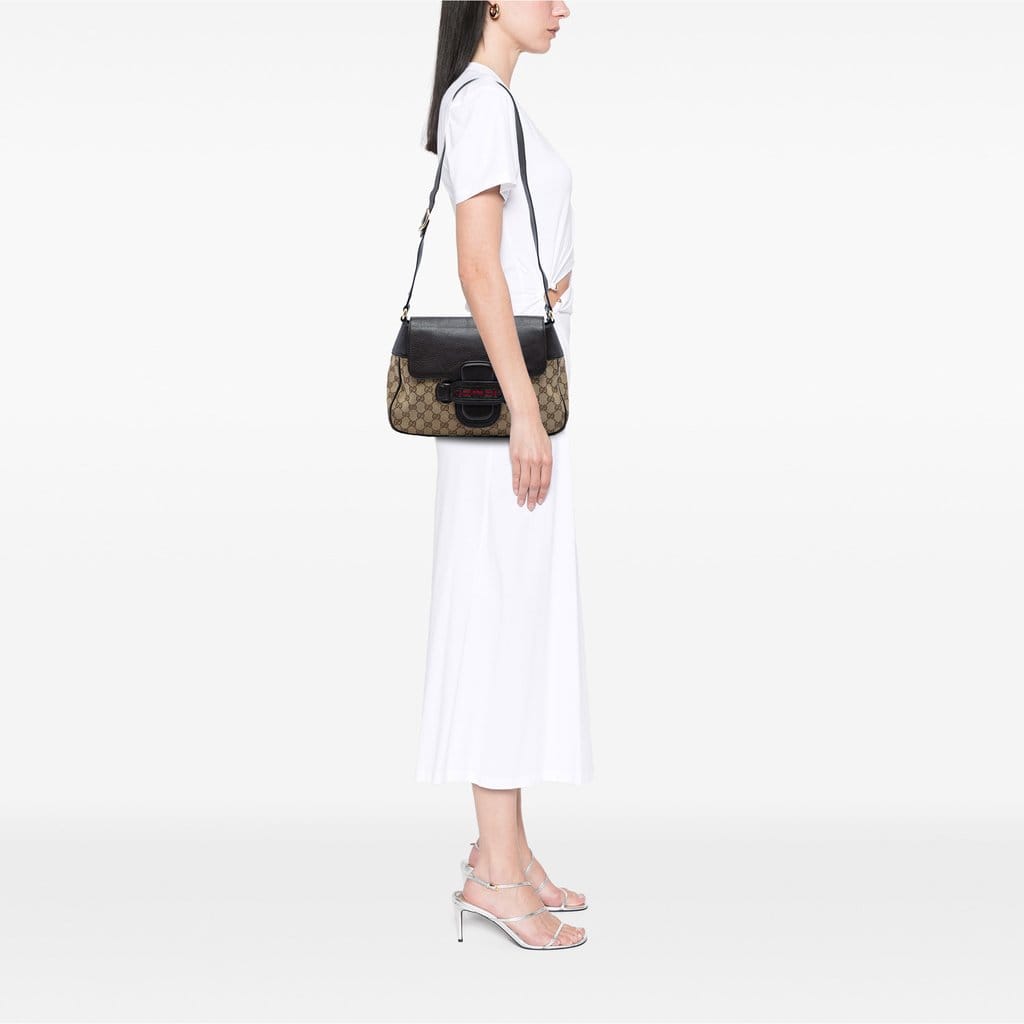 Gucci GG Canvas Web Dressage Crossbody