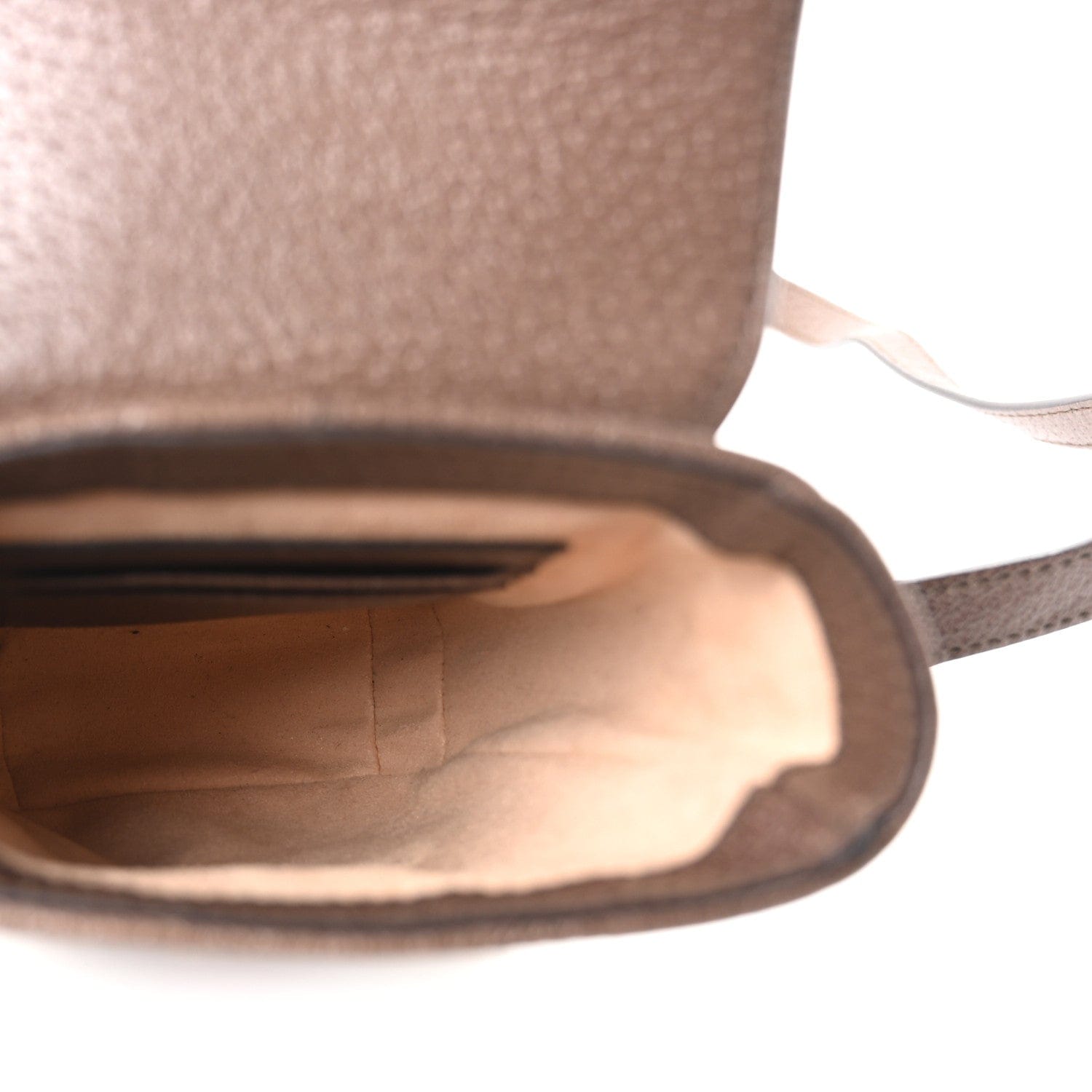 Gucci GG Supreme Monogram Web Ophidia Phone Crossbody Bag Beige New Acero