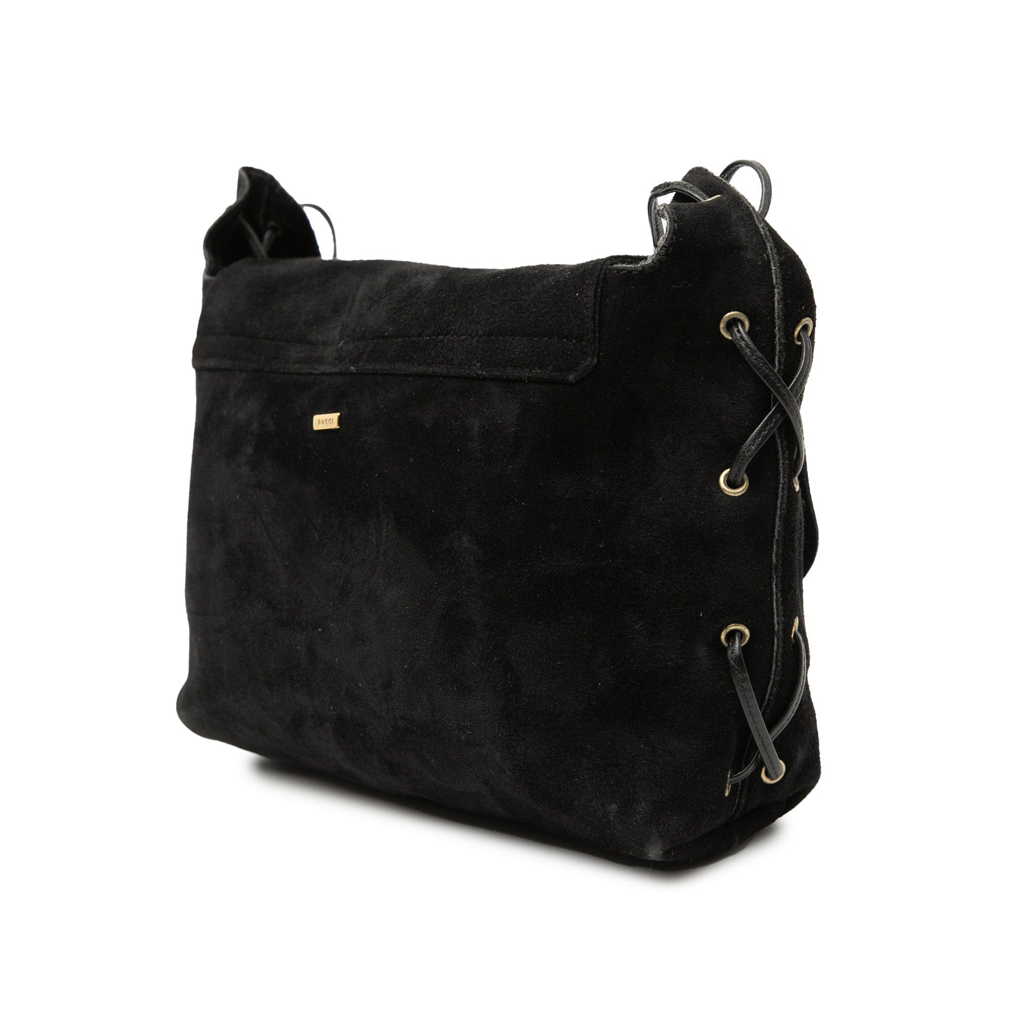 Gucci Suede Heart Crossbody