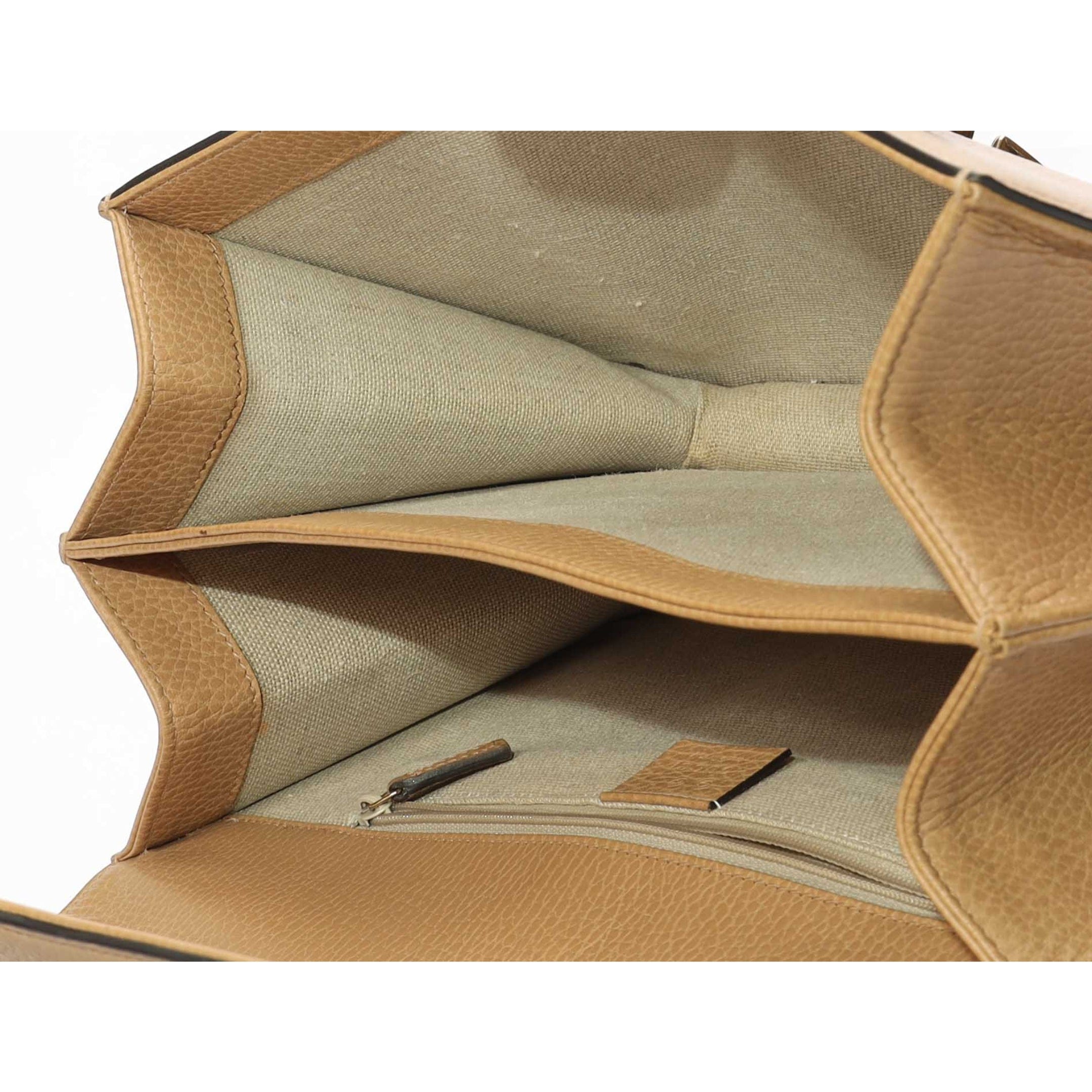 Gucci Beige Interlocking G Crossbody Bag