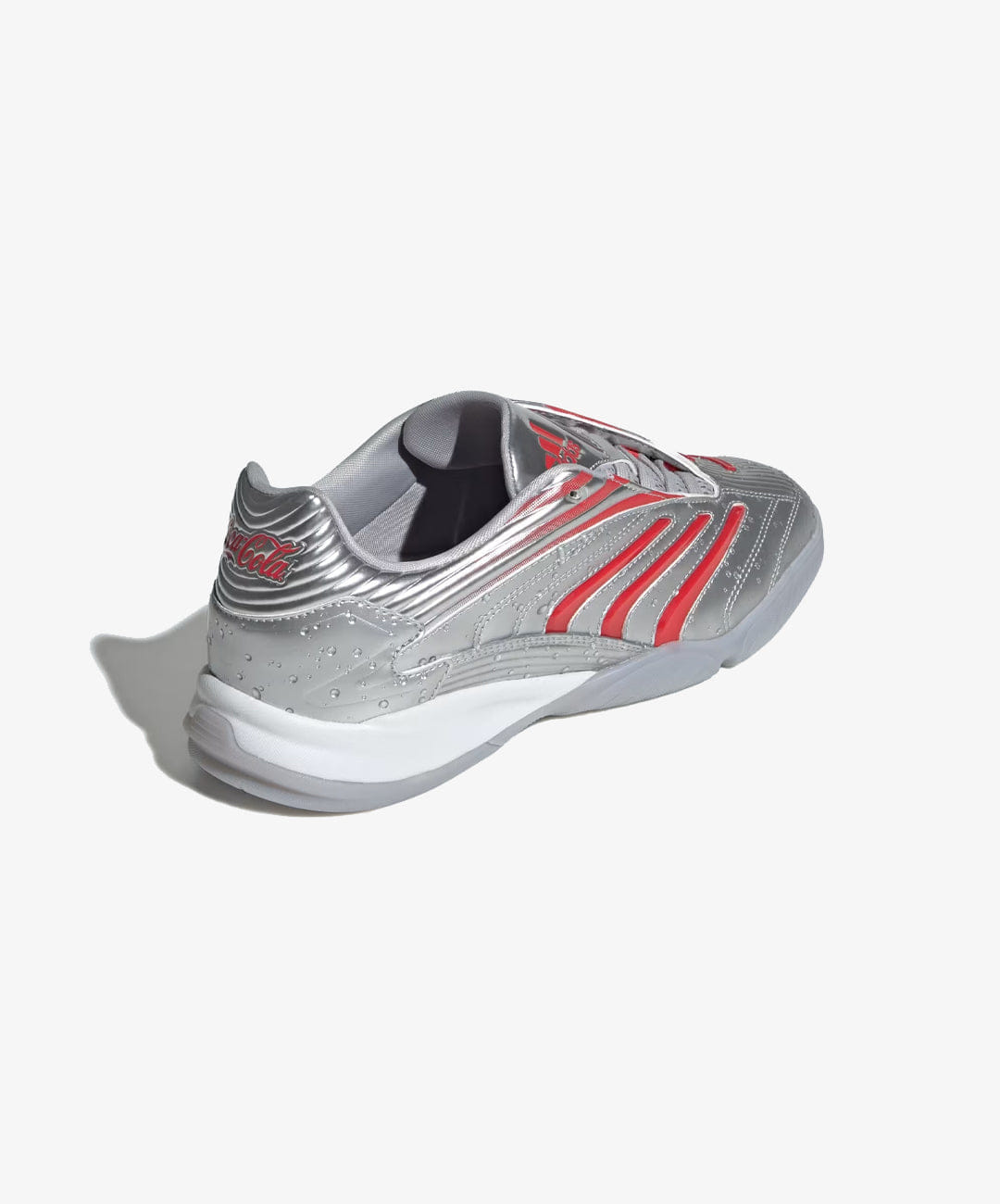 ADIDAS | x COCA - COLA PREDATOR SALA { SILVER METALLIC/NONE/GREY TWO