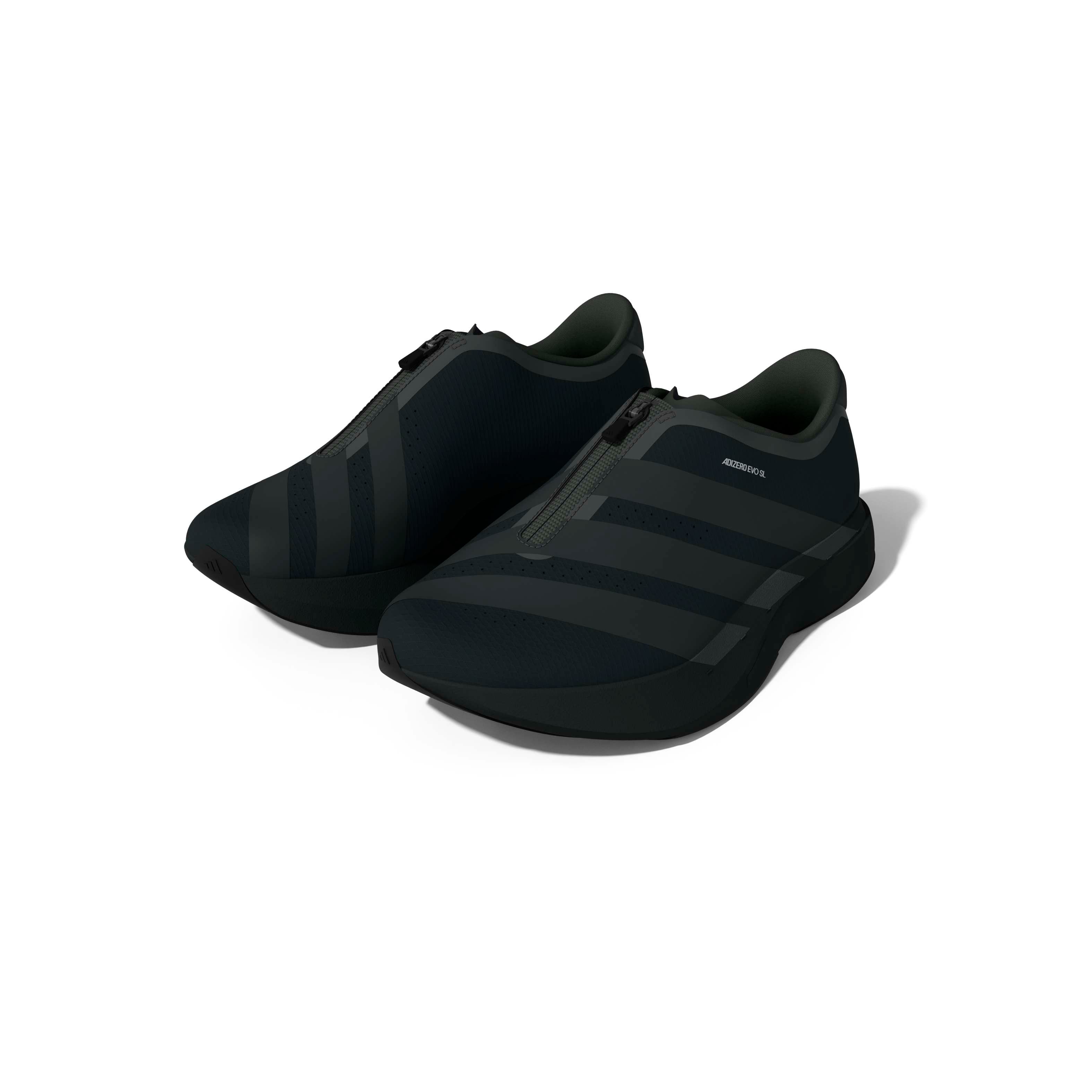 adidas Adizero Evo SL ZIP Color: CBLACK/GRESIX/SILVMNT Style: KH9620