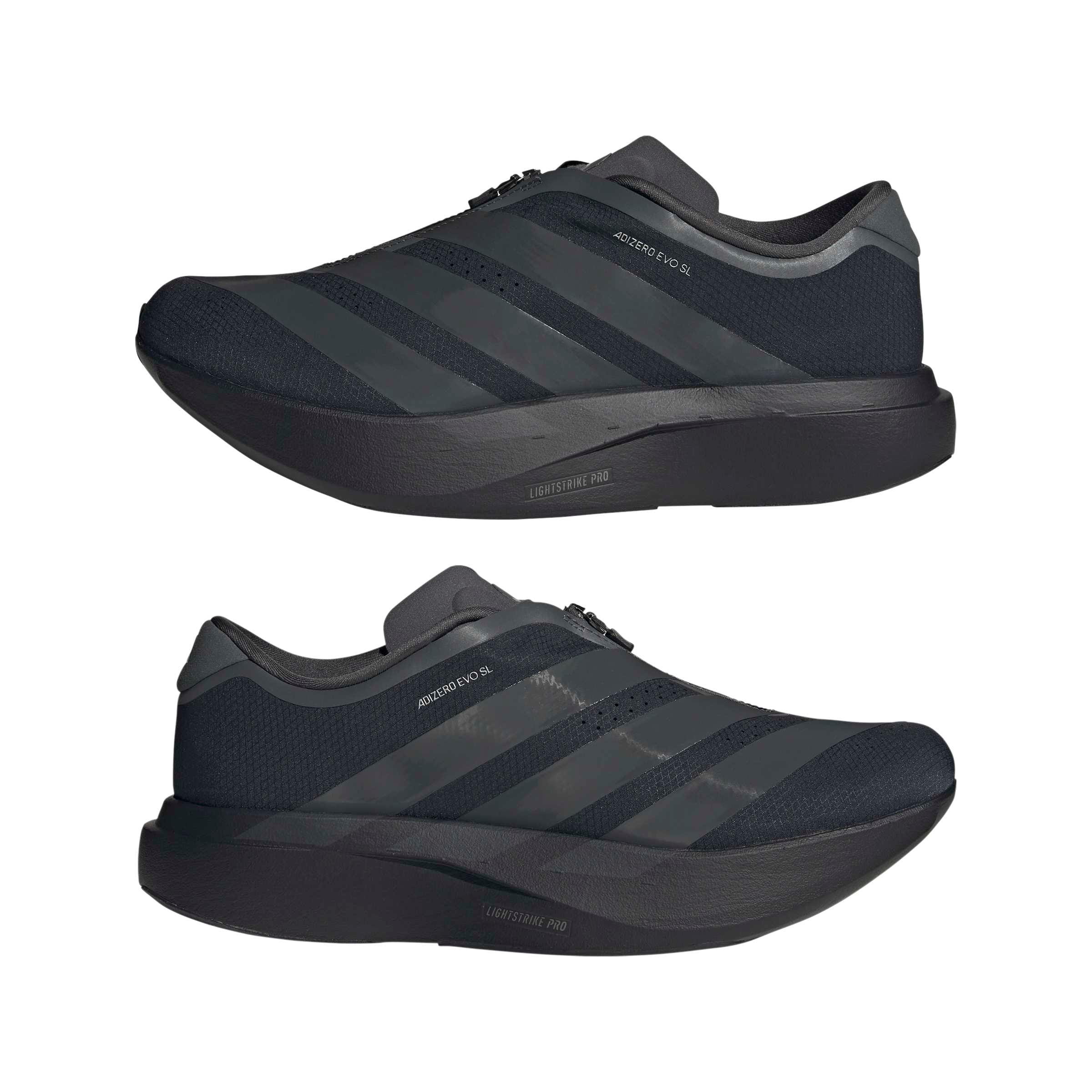 adidas Adizero Evo SL ZIP Color: CBLACK/GRESIX/SILVMNT Style: KH9620