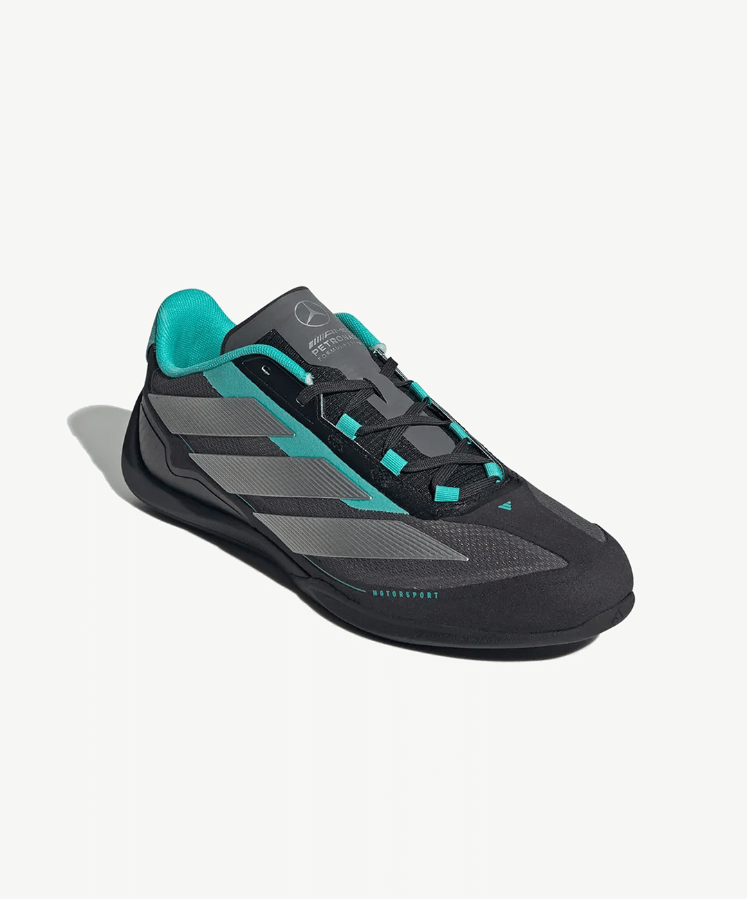 ADIDAS | FEROZA MER { CORE BLACK / SILVER METALLIC / SEMI MINT RUSH