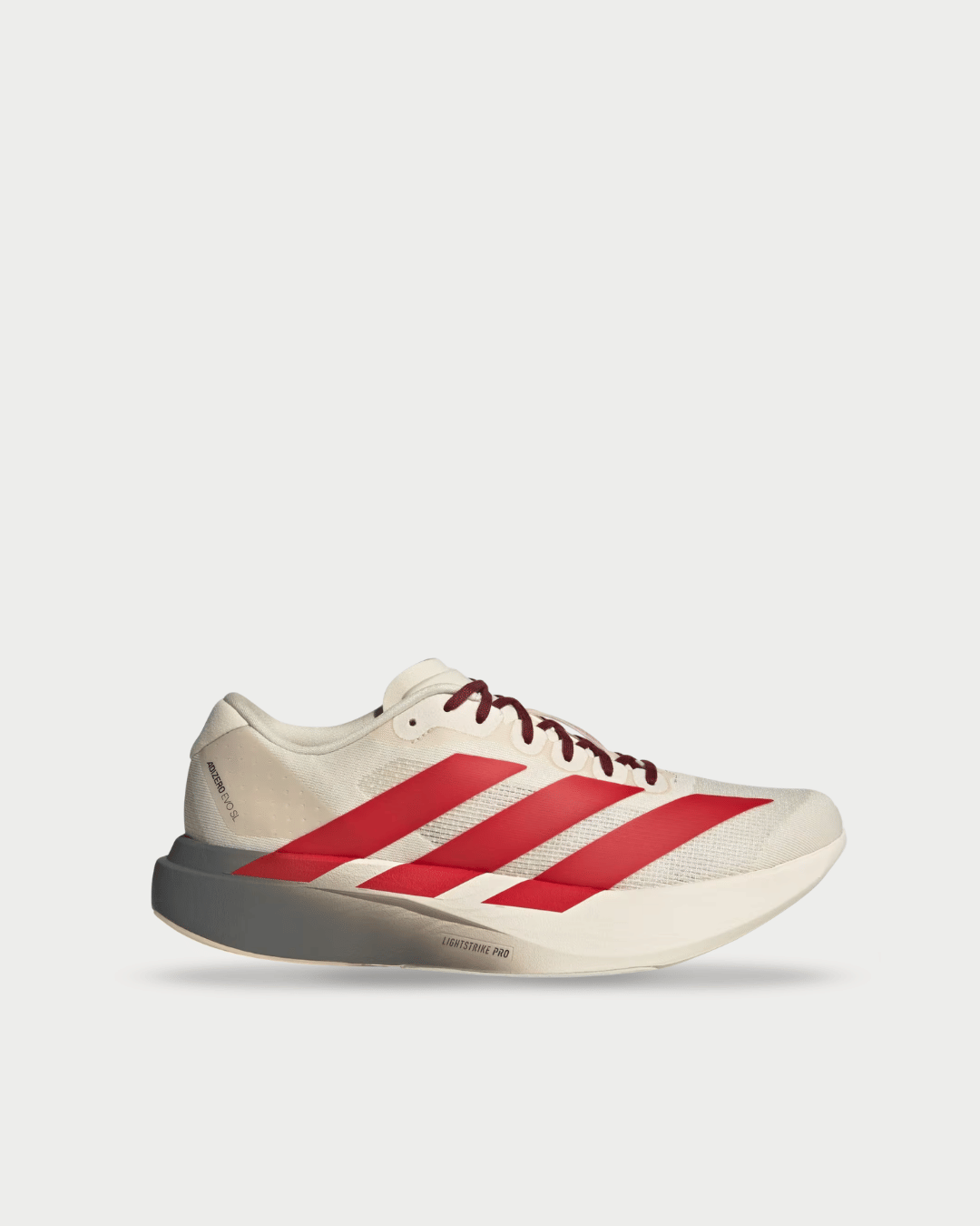 adidas adizero Evo SL - Wonder White / Better Scarlet / Shadow Red