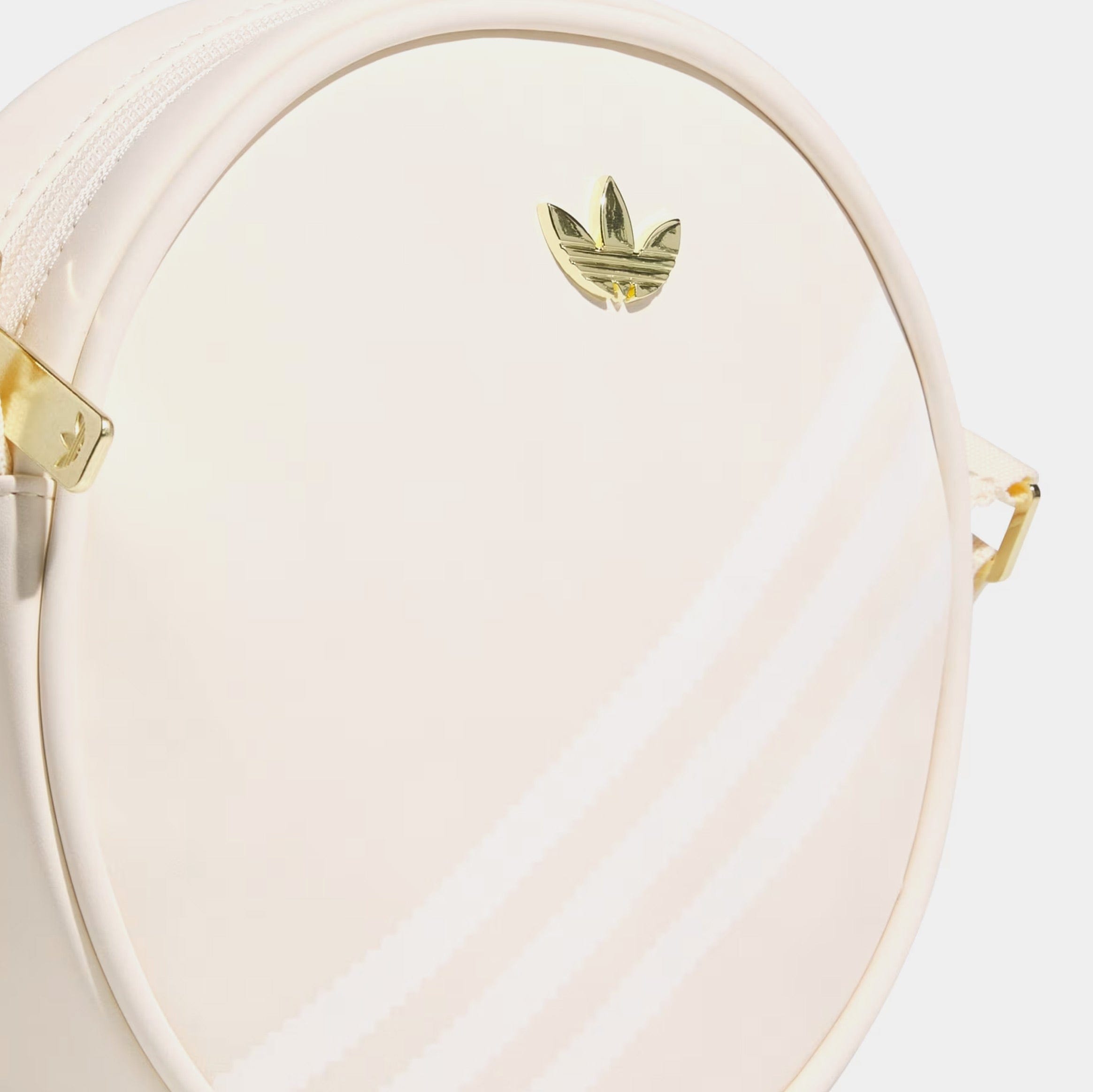 adidas Terrace Crossbody Mens Bag (Wonder White/Gold Metallic/White)