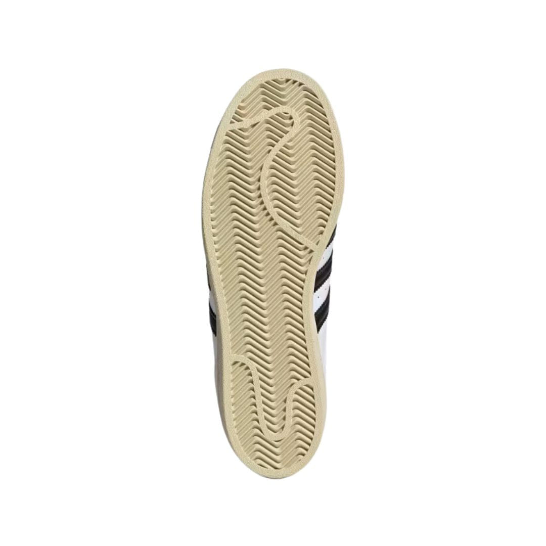 adidas ORIGINAL SUPERSTAR WHITE BLACK AGED SOLE