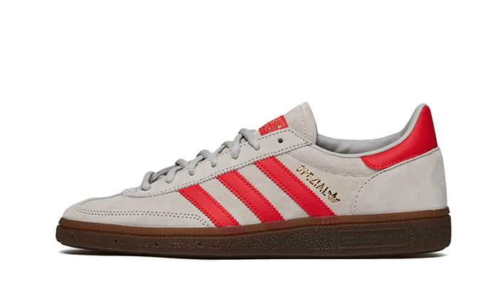 adidas Handball Spezial Grey Two Hi - Res Red