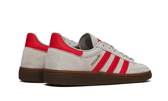 adidas Handball Spezial Grey Two Hi - Res Red
