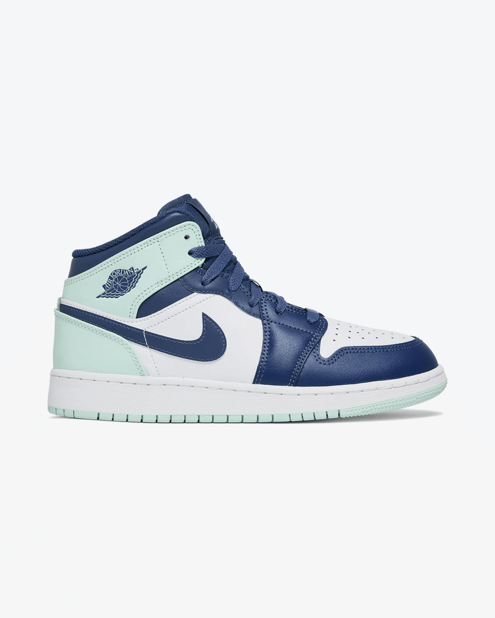 NIKE AIR JORDAN1 MID BLUE MINT GS