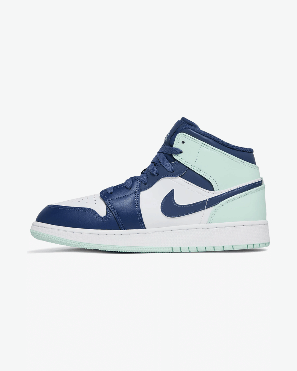 NIKE AIR JORDAN1 MID BLUE MINT GS