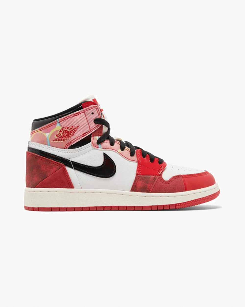 NIKE AIR JORDAN1 RETRO HIGH OG GS SPIDERMAN ACROSS THE SPIDER - VERSE