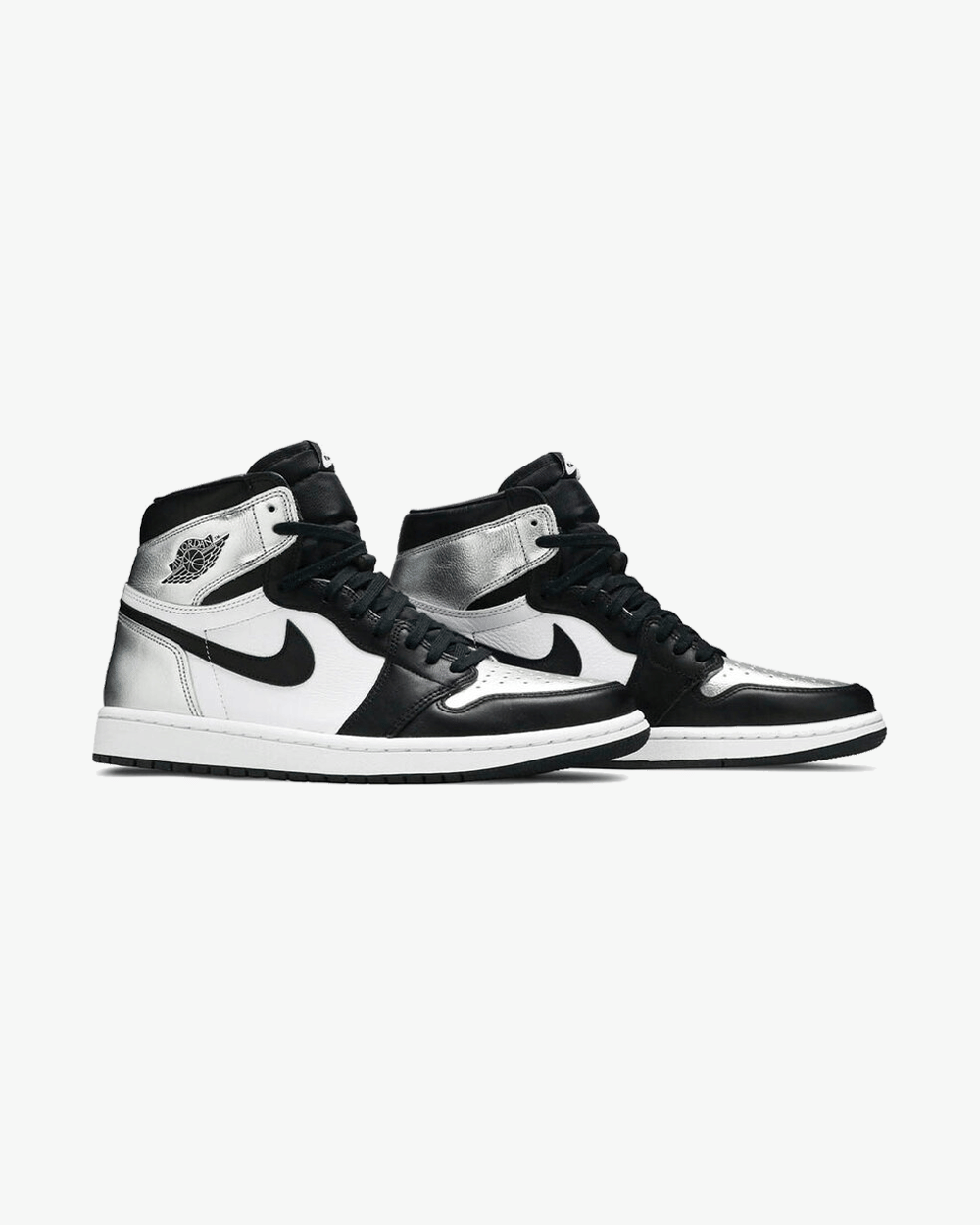 NIKE AIR JORDAN1 HIGH SILVER TOE WMNS
