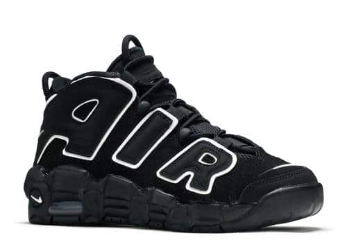 Nike Air More Uptempo Black White 2016/2020 (GS)