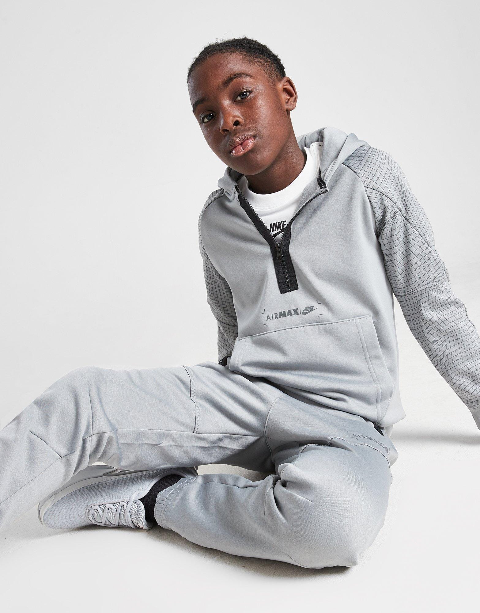 Nike Air Max Poly 1/2 Zip Hoodie Junior