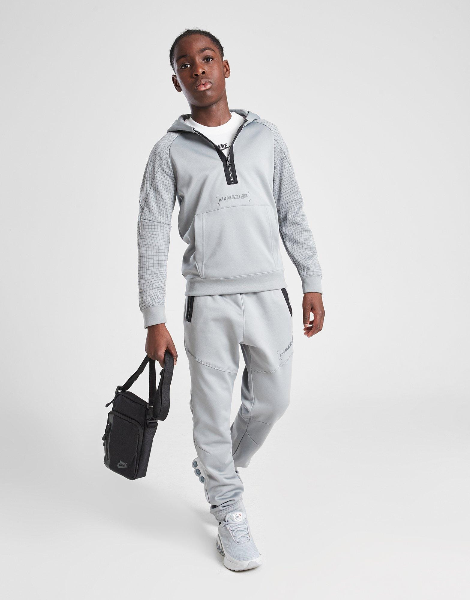 Nike Air Max Poly 1/2 Zip Hoodie Junior