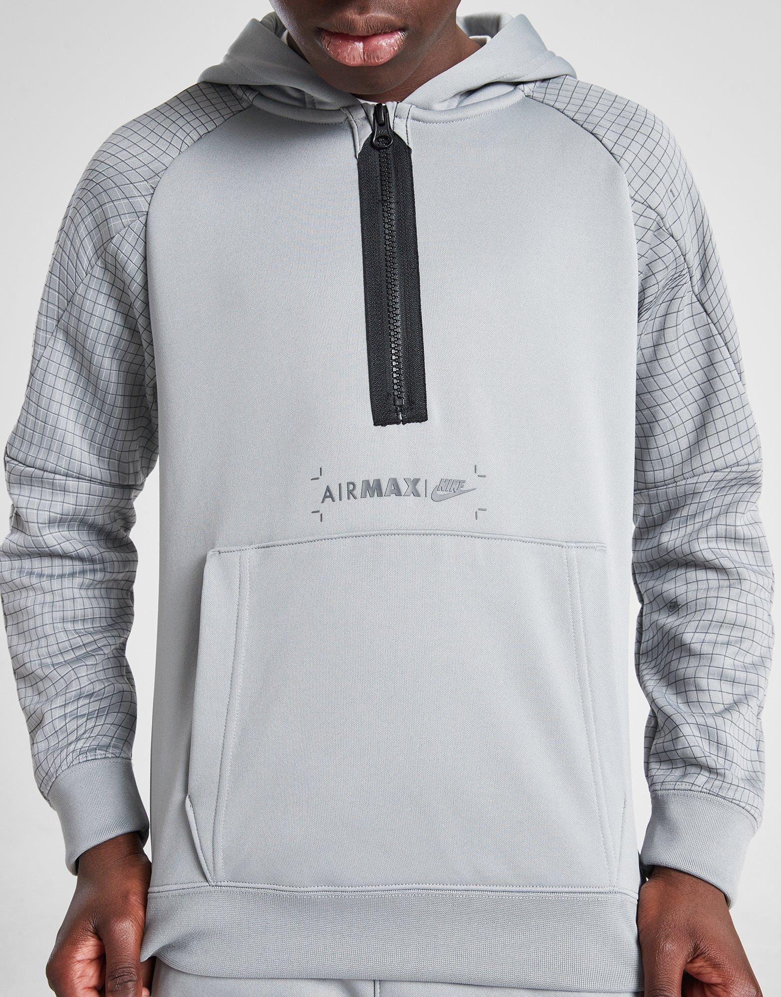 Nike Air Max Poly 1/2 Zip Hoodie Junior