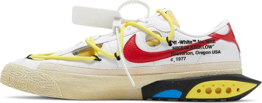 Nike Off - White x Nike Blazer Low University Red