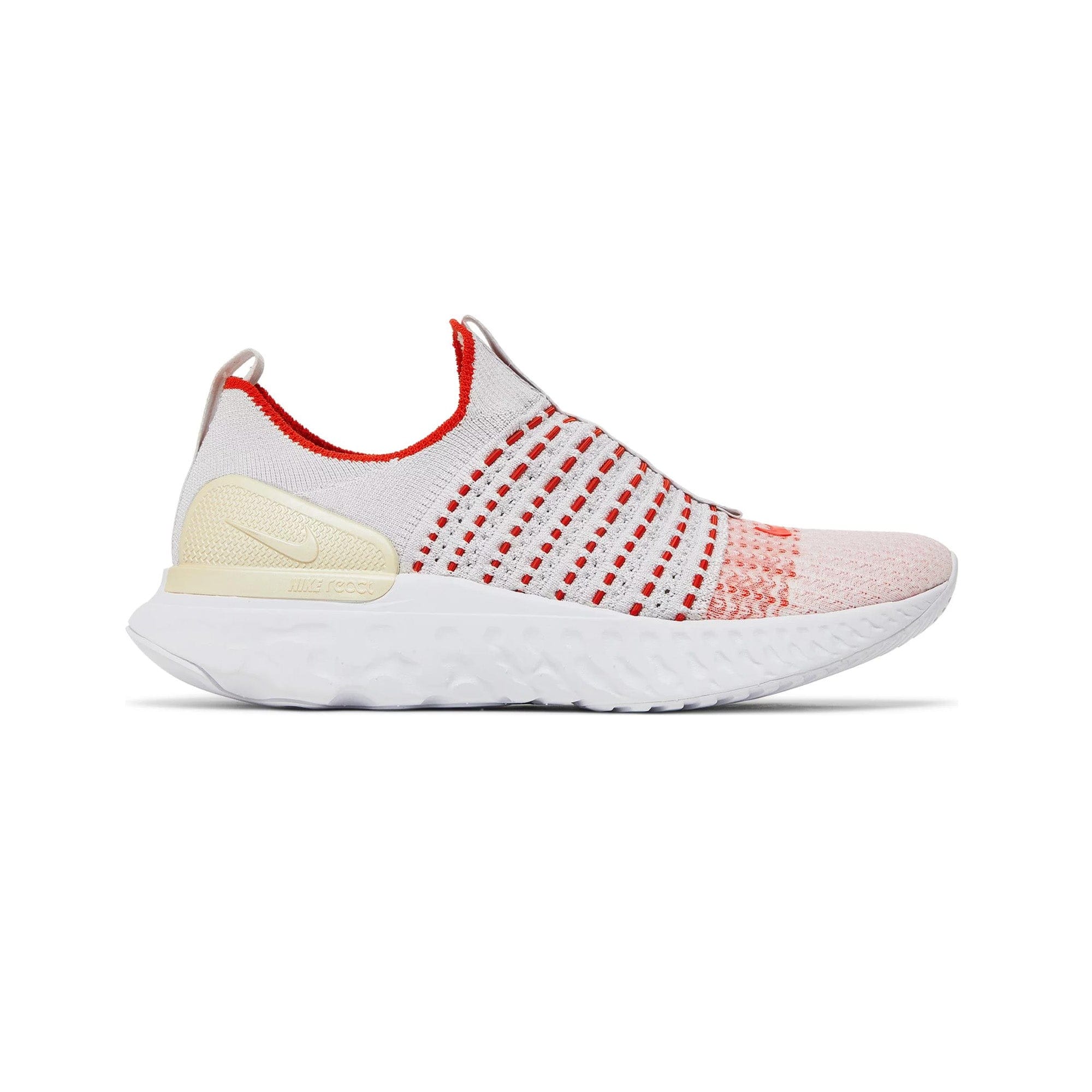 Nike React Phantom Run Flyknit 2 Vast Grey Orange Women's (2020)