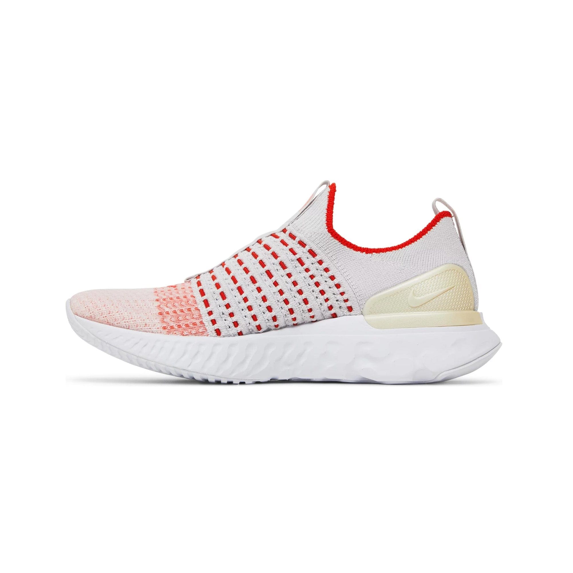 Nike React Phantom Run Flyknit 2 Vast Grey Orange Women's (2020)