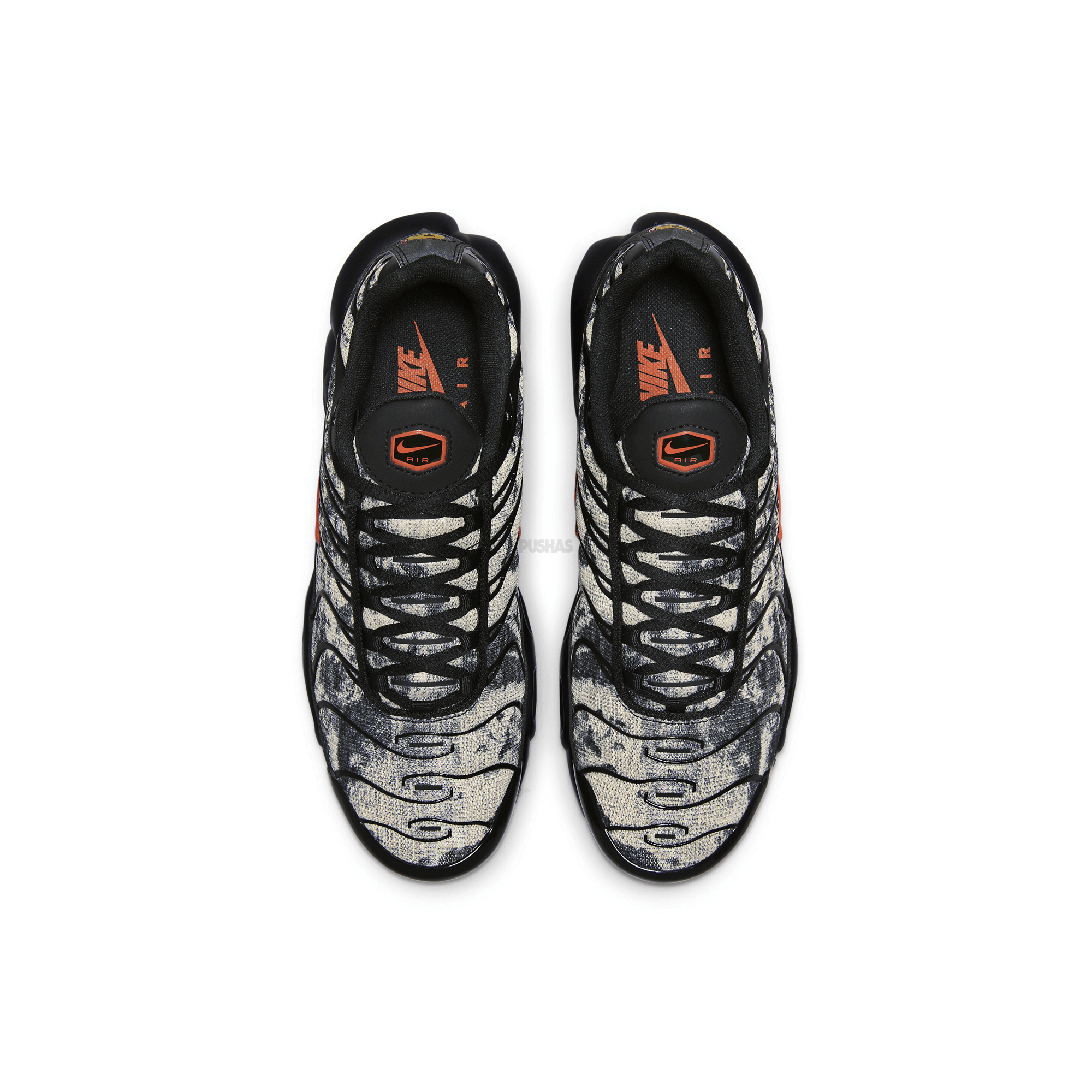 Nike Air Max Plus Camouflage Black Safety Orange (2024)