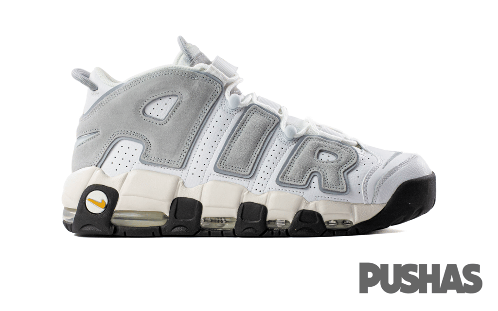 Nike Air More Uptempo Wolf Grey Solar Flare (2022)