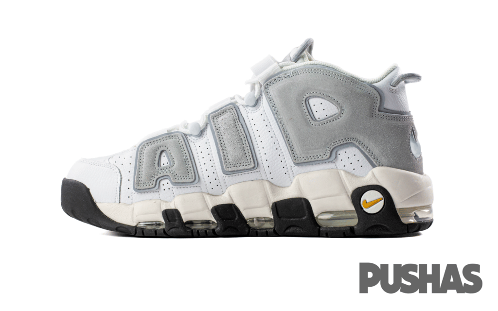 Nike Air More Uptempo Wolf Grey Solar Flare (2022)