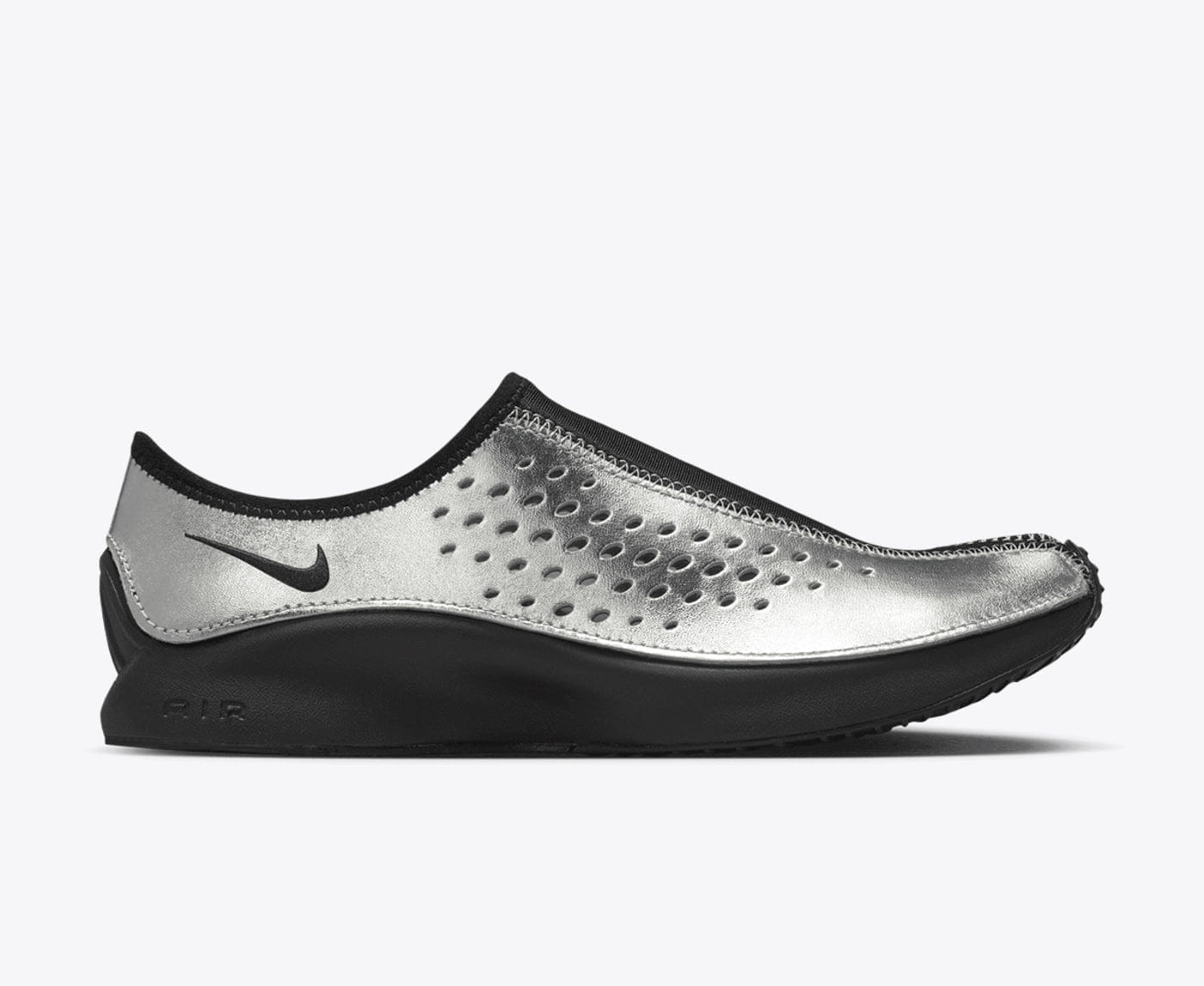 Nike AIR SUPERFLY MOC METALLIC SILVER/BLACK