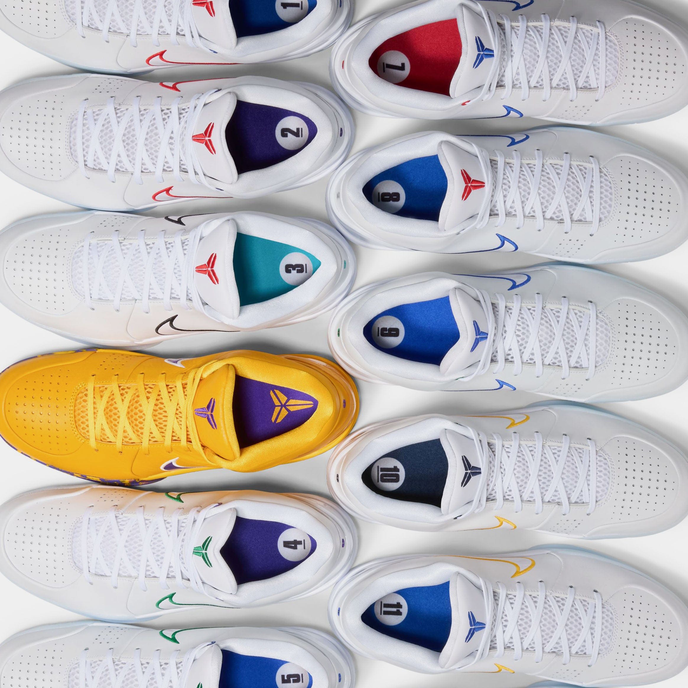 Nike Kobe 4 Protro Draft Pack Mens Basketball Shoes (Multicolor) Free Shipping