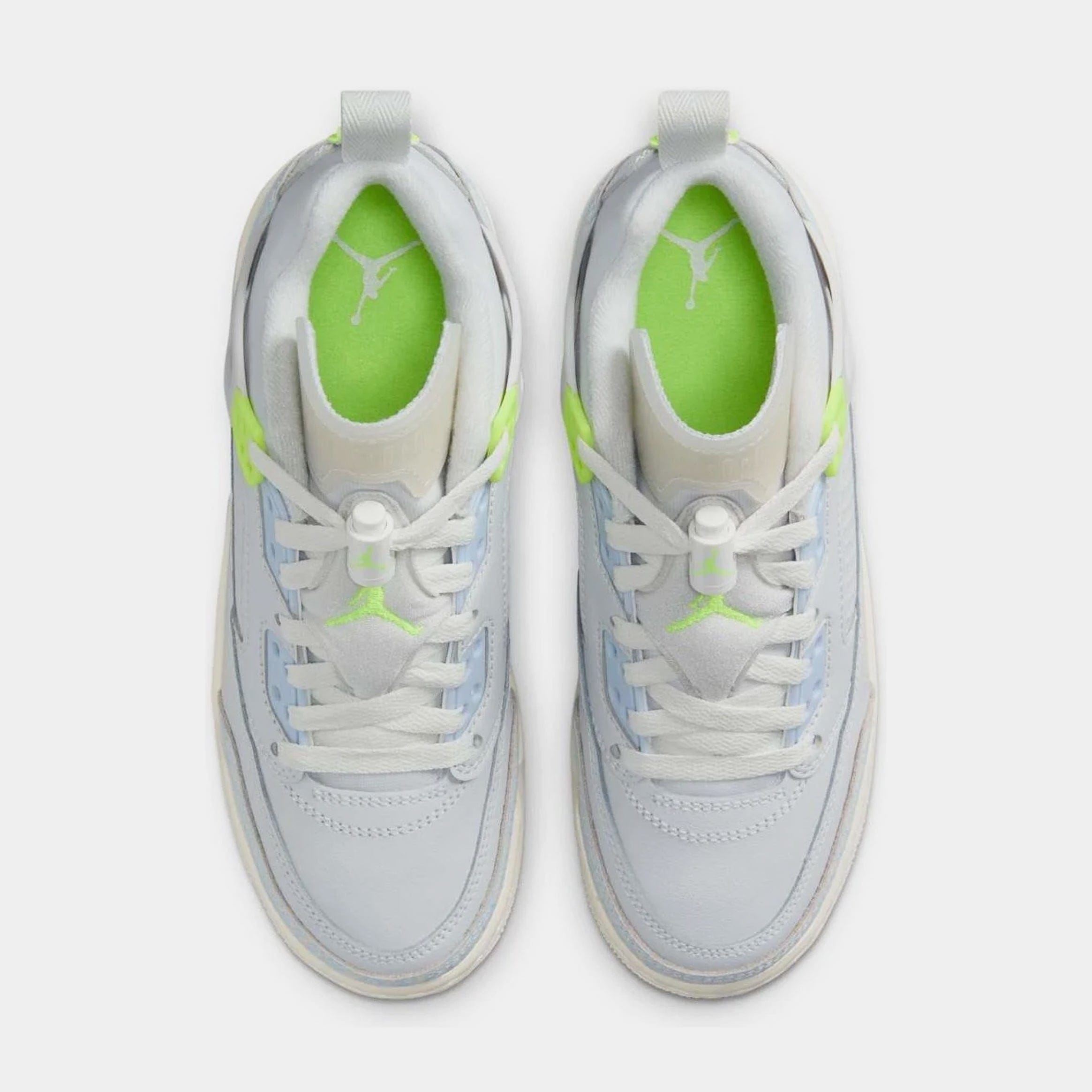Nike Spizike Low Photon Dust Volt Grade School Basketball Shoes (Photon Dust/Sail/Coconut Milk/Volt)